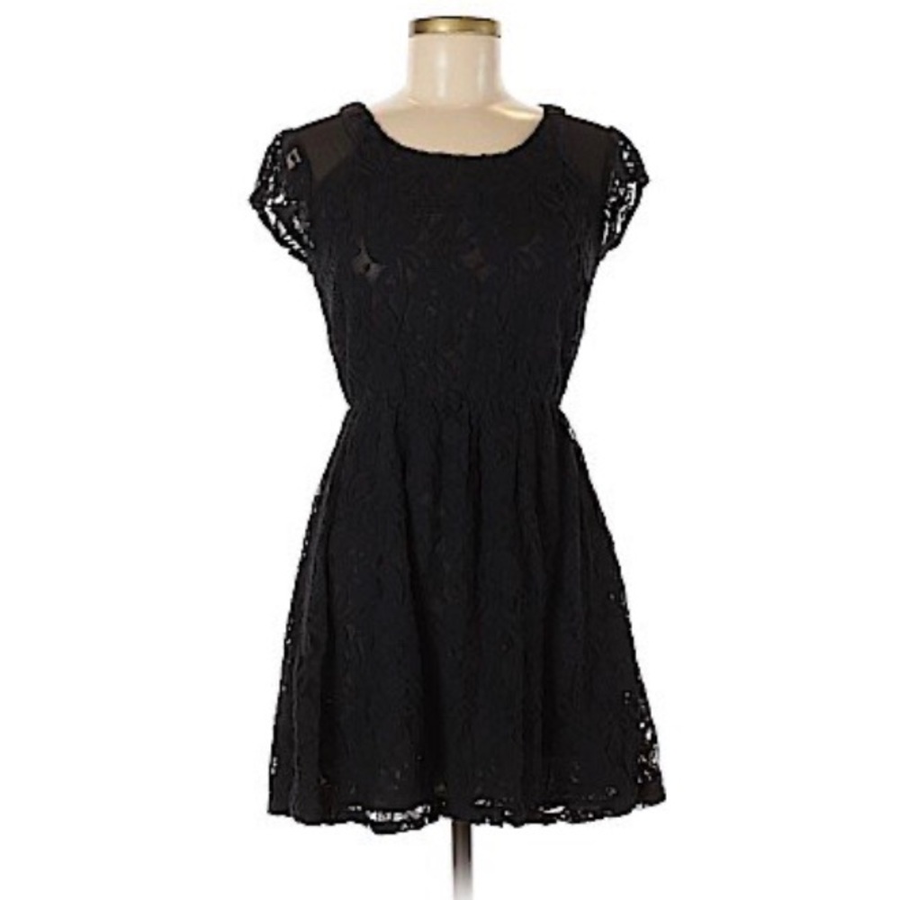 Coincidence & Chance Revel Black Lace Dress